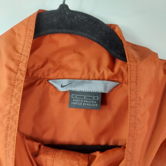Nike orange Full Zip Jacket, windbreacker large - Picture 4 of 11